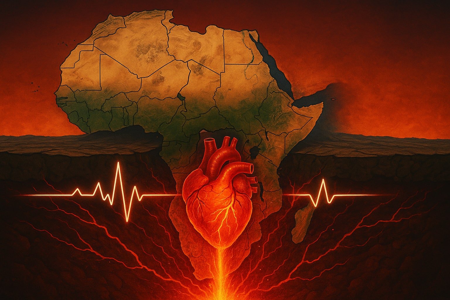 Záhadný jav pod Afrikou: Vedci objavili magmu, ktorá pulzuje ako živé srdce a tvorí nový oceán