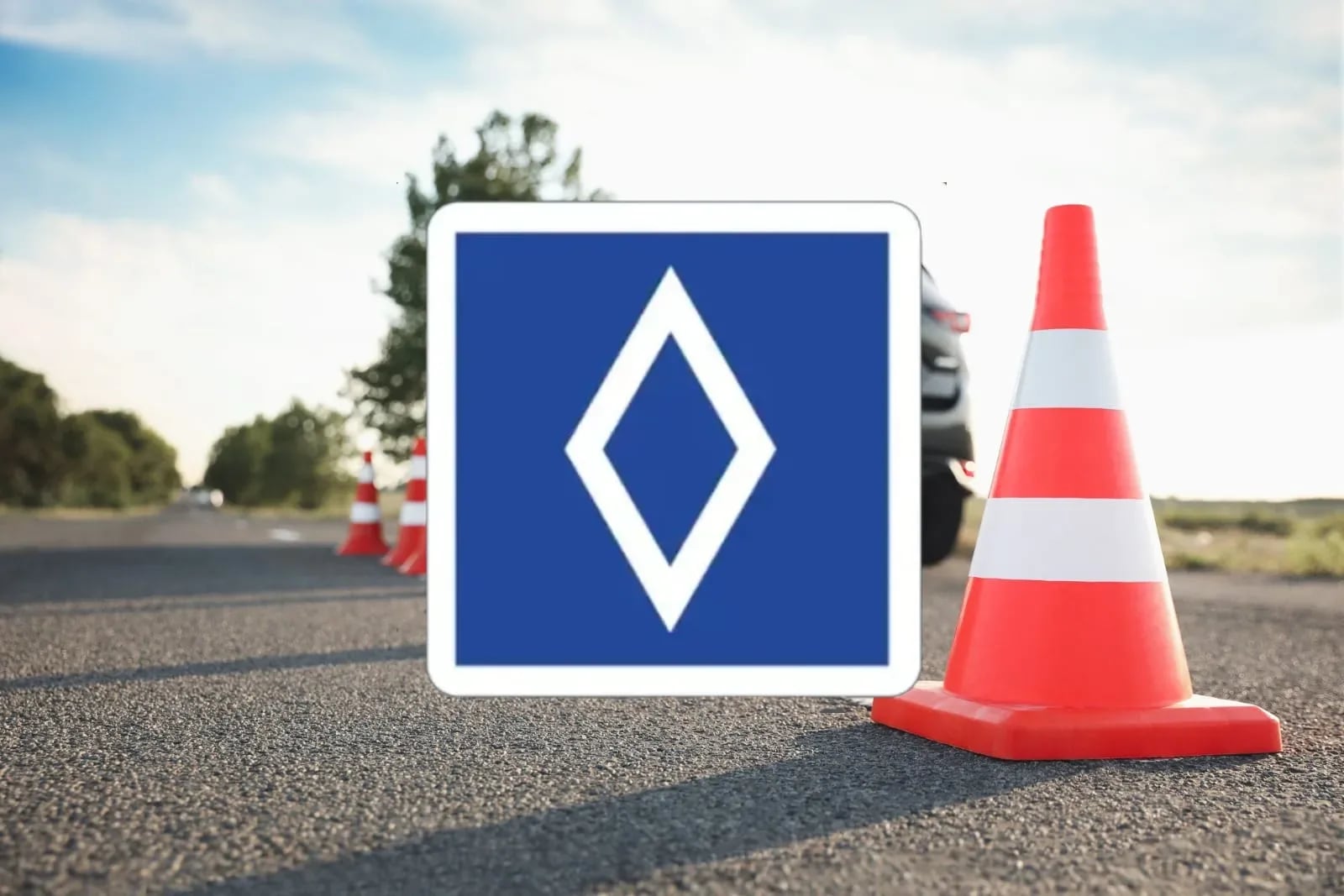 Na francúzskych diaľniciach platí nová značka: nenápadný kosoštvorec pripraví Slovákov o 135 €, stačí jeden zlý pruh