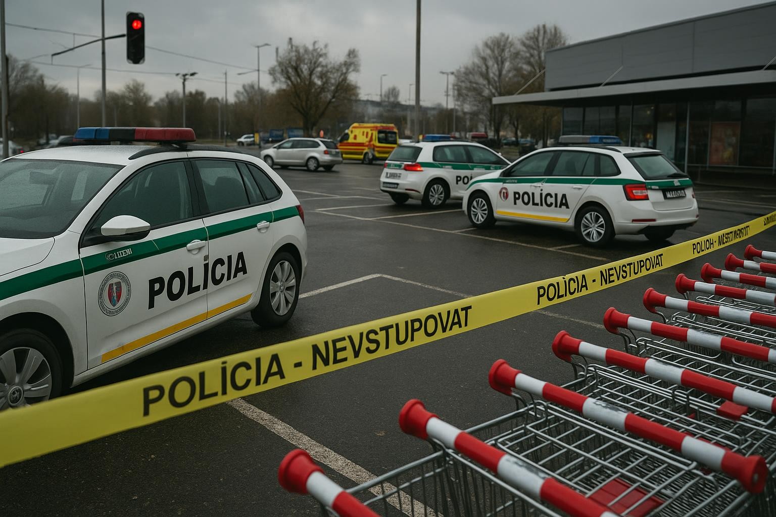 Pri novozámockom obchodnom centre našli telo ženy, polícia čaká na výsledky pitvy
