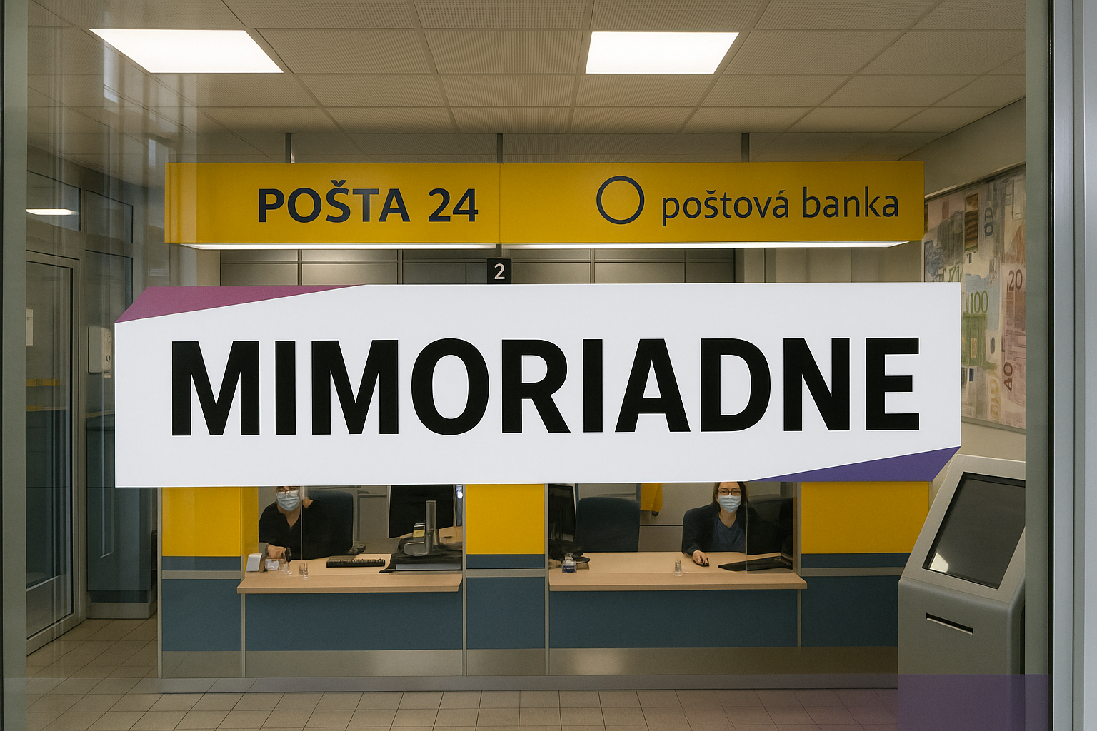 Slovenská pošta cez sviatky zatvorí pobočky 24.–26. decembra a 1. januára