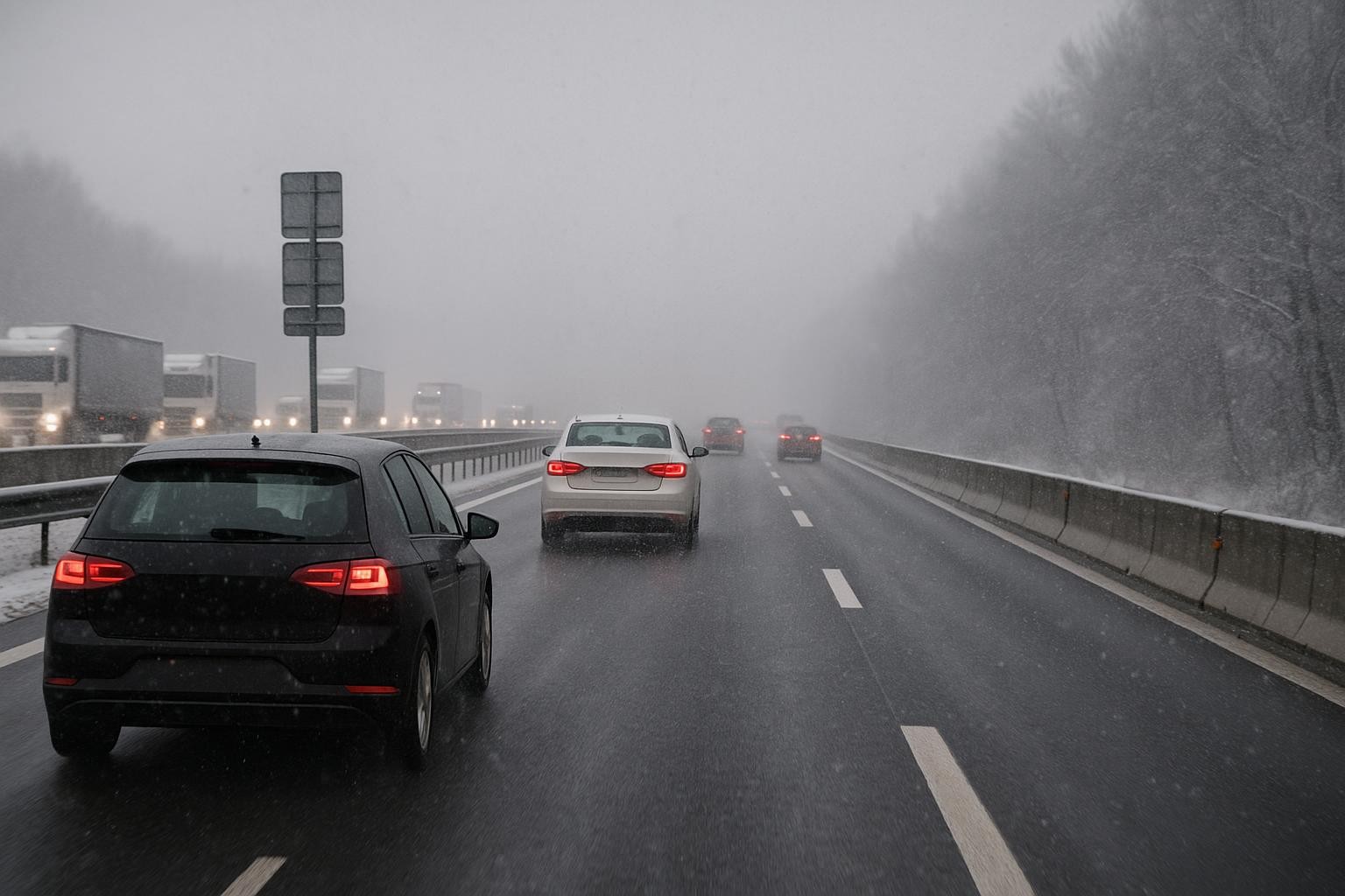 Meteorológovia varujú vodičov pred hmlou: 22. a 23. decembra klesne viditeľnosť