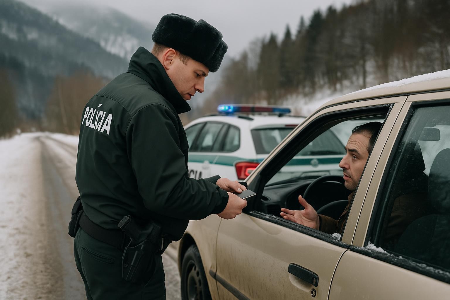 Neočistená strecha auta môže vodičov stáť pokutu 1 300 eur a zákaz šoférovania päť rokov