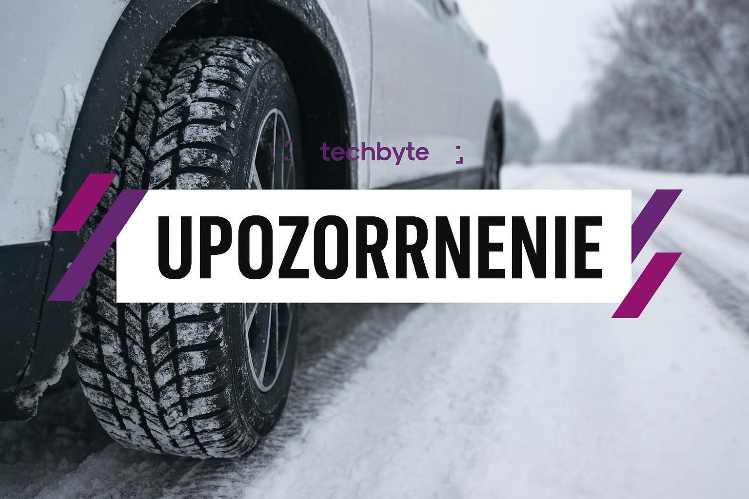 Mrznúci dážď vytvára poľadovicu na západe Slovenska, ľad miestami až 8 milimetrov komplikuje dopravu